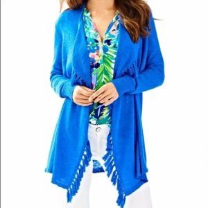 Lilly Pulitzer Lucita cardigan lapis blue XS